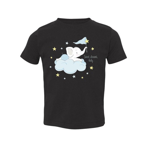 Sweet Dreams Baby Elephant T-Shirt Toddler -Image by Shutterstock, 3 Toddler