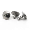 thumbnail image 2 of M2 M25 M3 M4 M5 M6 304 Stainless Steel Large Extra Size Oversize Big Slotted Truss Round Head Screw Bolt GB947, 2 of 5