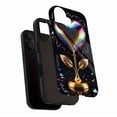 thumbnail image 3 of Luxury Heart-Shaped Rainbow Phone Case for Holiday Gift Lovers & Style Enthusiasts, Durable Shockproof Design with Glossy Finish - Compatible with iPhone 11/12/13/14/15/16 (Pro Max/Plus), 3 of 9