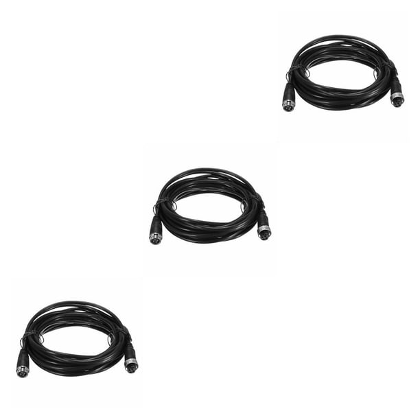 Sidaley Cable de extensión para cámara de coche DVR, 4 pines, marcha atrás, para cámara de visión trasera de autobús y camión, grabadoras de Type1 NO1