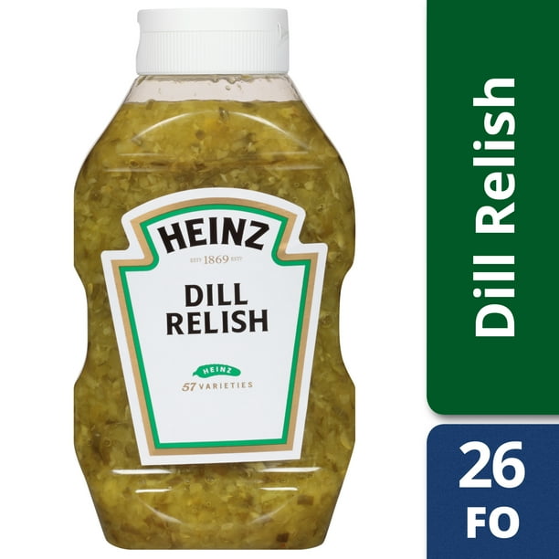 Heinz Dill Relish, 26 fl oz Bottle