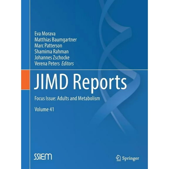 Jimd Reports Jimd Reports, Volume 41: Focus Issue: Adults and Metabolism, Book 41, (Paperback)