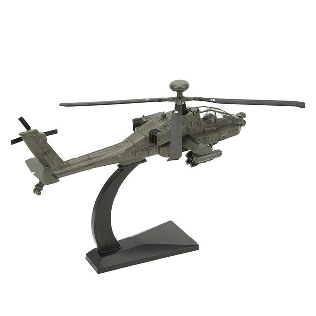 Kit De Modelo De Avión, aleación De Aluminio, Sonido Y Luz, Escala 1:32, Kit De Modelo De Helicóptero Militar Para Regalo