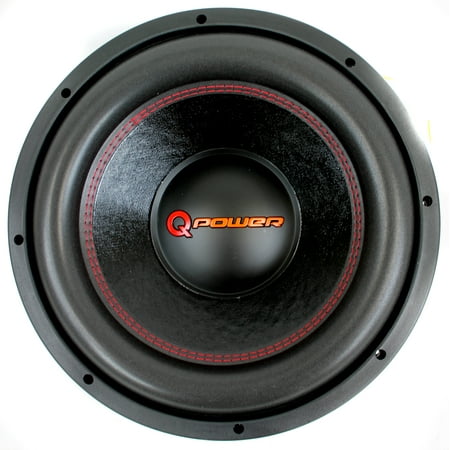 Q Power 15 Inch 4000 Watt Super Deluxe Subwoofer  DVC Car Audio Sub | (The Best 15 Inch Subwoofer)