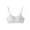 White Bra for Women, variant on AINIYS Seamless Soft Cup Bra Secure Fit Bra for Women Wireless Breathable Everyday Bras Cleavage Bra Lightweight T-Shirt Bra Lift and Support Push-Up Bra Bralette White M