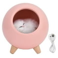 thumbnail image 3 of Peahefy Bedside Nightlight,LED Night Light,LED Night Light Pet House Shape Table Lamp USB Rechargeable Light Bedside Nightlight For Birthday Christmas Gift, 3 of 8