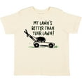 thumbnail image 3 of Inktastic Father's Day Dad My Lawn's Better Than Your Lawn Boys or Girls Toddler T-Shirt, 3 of 5
