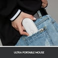 thumbnail image 4 of Logitech Slim Wireless Bluetooth Mouse for iPad - Off-White, 4 of 6