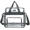 thumbnail image 2 of Sac Messager Transparent Unisexe de Mode pour Stade de Sport et Voyage, Sacs à Main Portables, 2 of 6