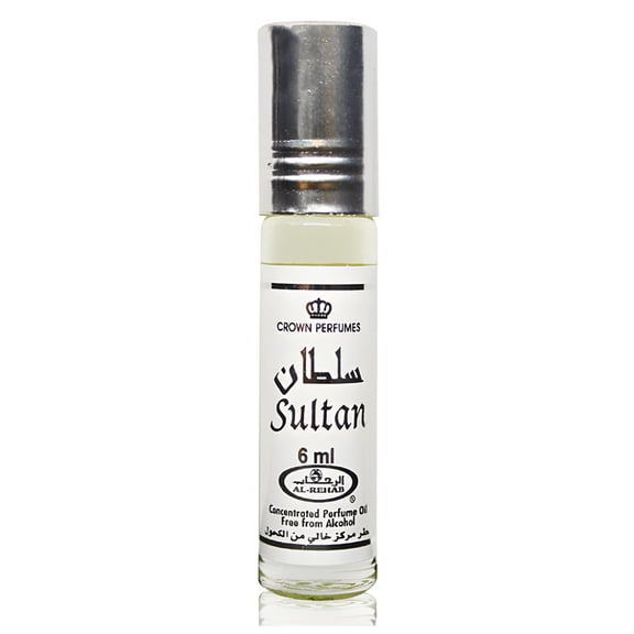 Al Rehab Men's Sultan Rollerball Perfume Oil 0.2 oz Fragrances 6281110012143
