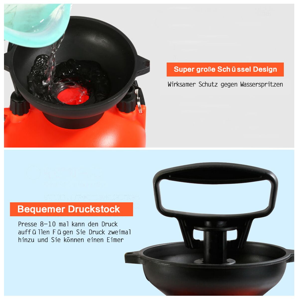 3 L / 4 L Pump Action Pressure Sprayer Spray Car Washer Bottle Weed