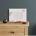 thumbnail image 2 of Bible Verse Watercolor Canvas Print Decor Jeremiah 29 : 11 Floral Wall Painting Modern Home Posters Artwork Decoration 12”X15” (Framed)…, 2 of 6
