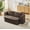 Dark Brown, variant on Miniyam 75 in 2 Seats Convertible Sleeper Sofa, Modern Folding Futon Floor Foam Compression Sofa Bed Couch for Living Room Bedroom Apartment Convertible Sleeper,Cream