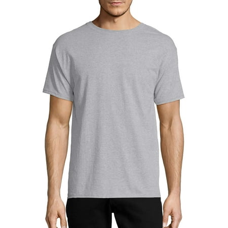 Hanes Men's and Big Men's Ecosmart Short Sleeve Tee, Up To Size 3XL