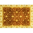thumbnail image 1 of Ahgly Company Indoor Rectangle Oriental Yellow Traditional Area Rugs, 7' x 10', 1 of 4