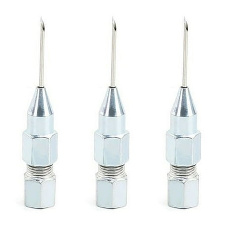 

New Pattern 3pcs Grease Injector Needle Tip Of The Mouth Removable Needle Nose Head Nozzle