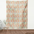 thumbnail image 4 of Ambesonne Floral Fabric by the Yard Upholstery, Romantic Poppies Pastel Tone, 1 Yard, Multicolor, 4 of 5
