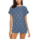 thumbnail image 1 of Conjunto de pijama corto para mujer con estampado de Scottish Terriers LKS307, 1 of 4