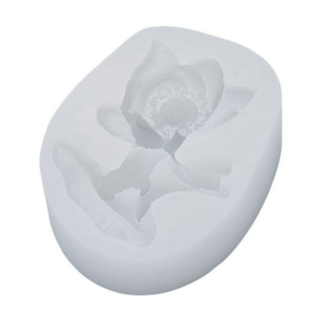Silicona fondant 2 flores, aromaterapia, yeso, decoración para pasteles, fondant para repostería.