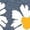 HEATHER BLUE, variant on - Retro Daisies - Women's Short Sleeve Graphic T-Shirt