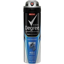 Degree Men Dry Spray Antiperspirant, Extreme 3.8 oz (Pack of 2)