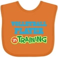 thumbnail image 3 of Inktastic Volleyball Player Kids Boys or Girls Baby Bib, 3 of 4