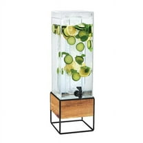 Cal Mil 3561-3INF-99 3 gal Madera Beverage Infusion Dispenser - 8 x 8 x 25.5 in.