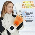 thumbnail image 6 of YOTQUSKI Heated Gloves for Women, Heated Gloves for Arthritis Hands, Heated Gloves Rechargeable, Motorcycle Gloves, USB Heated Arthritis Gloves for Arthritis Pain Relief, 6 of 9