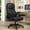 Black, variant on HomeZeer Executive Office Chair, Big and Tall Home Office Chairs 400lbs, High Back Executive Office Chair with Adjustable Flip up Arm, Wide Seat Leather Desk Computer Chairs, Black