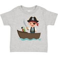 thumbnail image 3 of Inktastic Pirate Boy and Parrot Boys Toddler T-Shirt, 3 of 5
