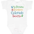 thumbnail image 3 of Inktastic Colorado Grandma Grandpa Love Me Boys or Girls Baby Bodysuit, 3 of 5