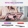 thumbnail image 6 of Asuwish Compatible with Samsung Galaxy S26 Plus 5G Phone Case Tempered Glass Screen Protector Slim Magnetic Ring Holder Stand Hybrid Protective Cell Cover for S26Plus 26S S 26 26Plus Women Men Pink, 6 of 7
