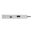 thumbnail image 6 of Tripp Lite USB C Docking Station 4k @ 30Hz w/ USB Hub, HDMI Gbe USB Type C - for Notebook/Tablet/Smartphone - USB Type C - 2 x USB Ports - Network (RJ-45) - HDMI - Thunderbolt - Wired, 6 of 6