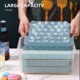 thumbnail image 5 of 3 Trays Ball Maker Mold for Freezer,Round Ice Cube Tray with Lid Ice with Storage box 84 pcs(blue color), 5 of 5