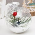 thumbnail image 4 of Darzheoy Christmas Tree Ornaments Christmas Decorations 3.15" 16Pcs Snow-filled Christmas Ball Set Christmas Tree Ornaments, 4 of 4