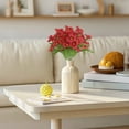thumbnail image 5 of Hometravel Artificial Pansy Flowers, Creative Silk Floral Ornaments, Faux Plant Decor For Wedding Hotel Home Arrangement, 5 of 6