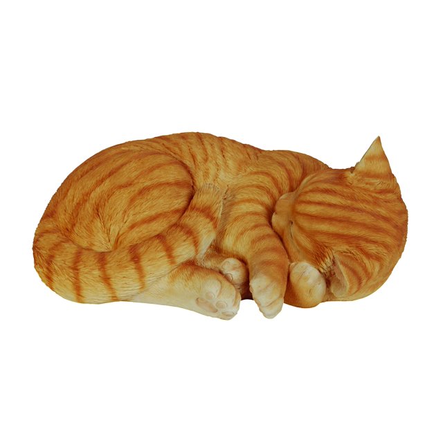 Vivid Arts Ginger Size B Real Life Sleeping Cat