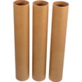 thumbnail image 1 of UPGRATOR 3Pcs Kraft Paper Tube Light Brown for DIY Crafting in Classroom Use, 1 of 8