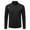 Black, variant on Annhoo Mens Workout Quarter Zip Pullover Trendy Casual Long Sleeve Mock Neck Tops Outdoor Running Gym Shirt