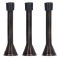 thumbnail image 2 of 10Pcs Door Stop Stainless Steel 85mm Height Black Rust Resistant Wall Protection Door Stopper, 2 of 10