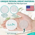 thumbnail image 4 of Pet Eye Wipes for Dogs & Cats, Disposable Pre-Soaked Eye Cleaning Pads, 100 Count (1 Pack), 4 of 8