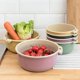 thumbnail image 3 of Cesta de drenaje de plástico Colador de doble capa Cesta de lavado de frutas y verduras multifuncional de color sólido Cesta de almacenamiento de frutas y verduras Vhermosa, 3 of 5