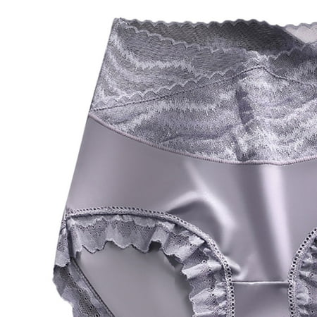 Aayomet Women Panties Lace Leopard Print Women Translucent Underwear Sheer Lace Tank Lace Underpant D M