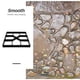 thumbnail image 5 of Ornamentos Jardín Pavimento Molde DIY Plástico Path Maker Molde Manualmente Pavimentación Cemento Moldes de Ladrillo Piedra Camino Moldes de Hormigón Herramienta (Negro), 5 of 7
