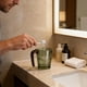 thumbnail image 5 of Vaso para cepillo de dientes enjuague bucal de baño • vaso de plástico para lavabo • diseño engrosado, base antideslizante estable, apertura ancha, uso cotidiano fácil de limpiar, 5 of 6