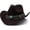 a-Coffee18240, variant on VNKIDY Kids Caps Children Striking Solid Color Cowboy Hat Embellished With Colorful Beaded Band Intricate Braided Details For Fashion Statement Leisure Headwear