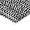 thumbnail image 4 of Addison Rugs Chantille Indoor/Outdoor Transitional Stripes Black Washable Rectangle Rug, 5' x 7'6", 4 of 6