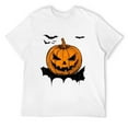 thumbnail image 3 of WISHTIME Men's Tees Halloween Print Casual Short Sleeve T Shirts Summer Tops Vintage Tees, Made in USA, 3 of 9