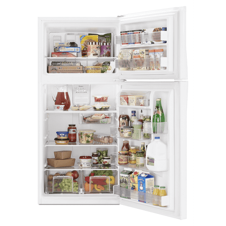 Whirlpool - 19.3 Cu. Ft. Top-Freezer Refrigerator - White