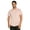 Blush, variant on Men's Chest Pockets Button Up Casual Shirt (Medium, Light Black)